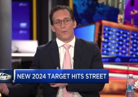 Wells Fargo unveils 2024 target, warns of 'really, really sloppy' first half for stocks