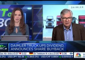 Daimler Truck surges 17% to record on bumper earnings, buyback announcement