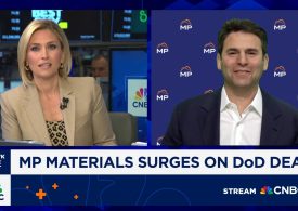 Pentagon to become largest shareholder in rare earth miner MP Materials; shares surge 50%