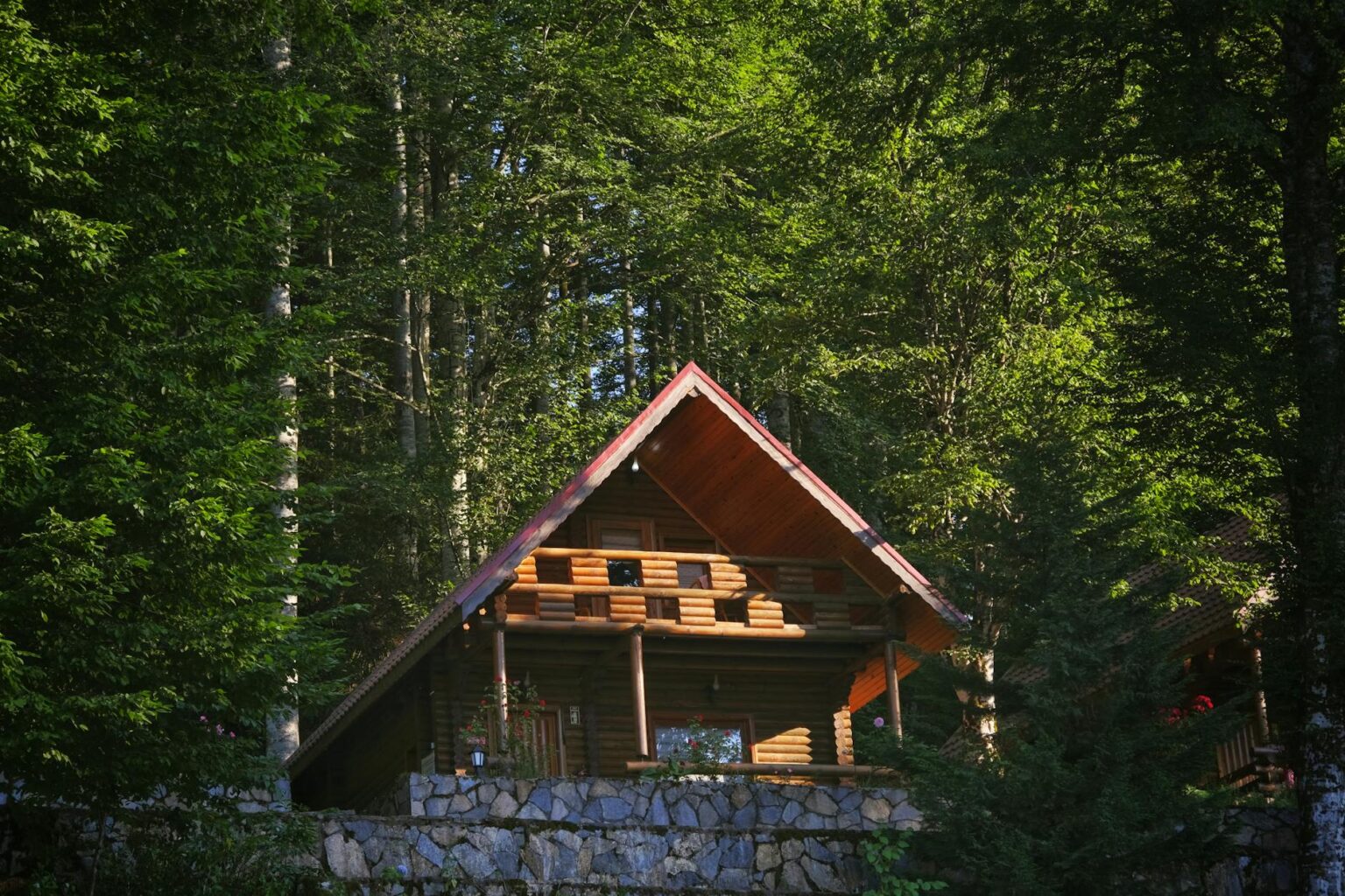 Business professionals at a corporate retreat facility