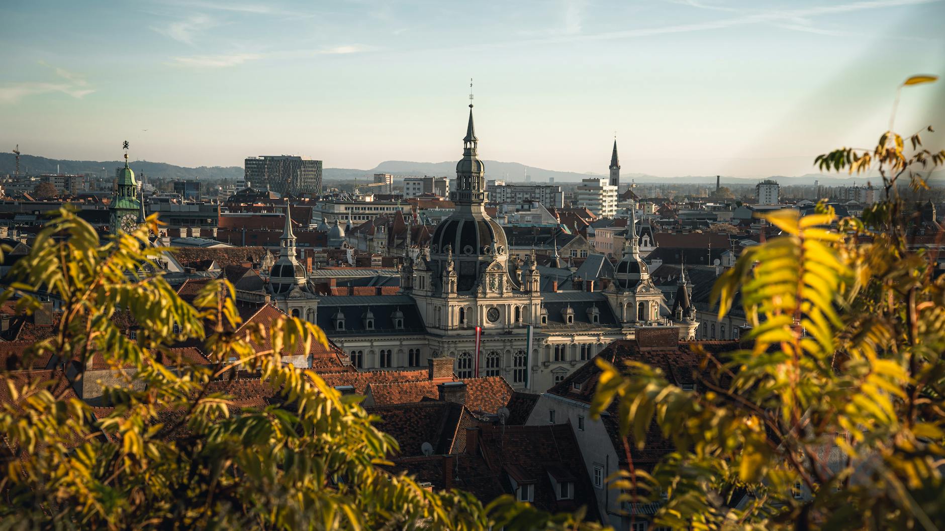 Modern European city skyline representing international business markets