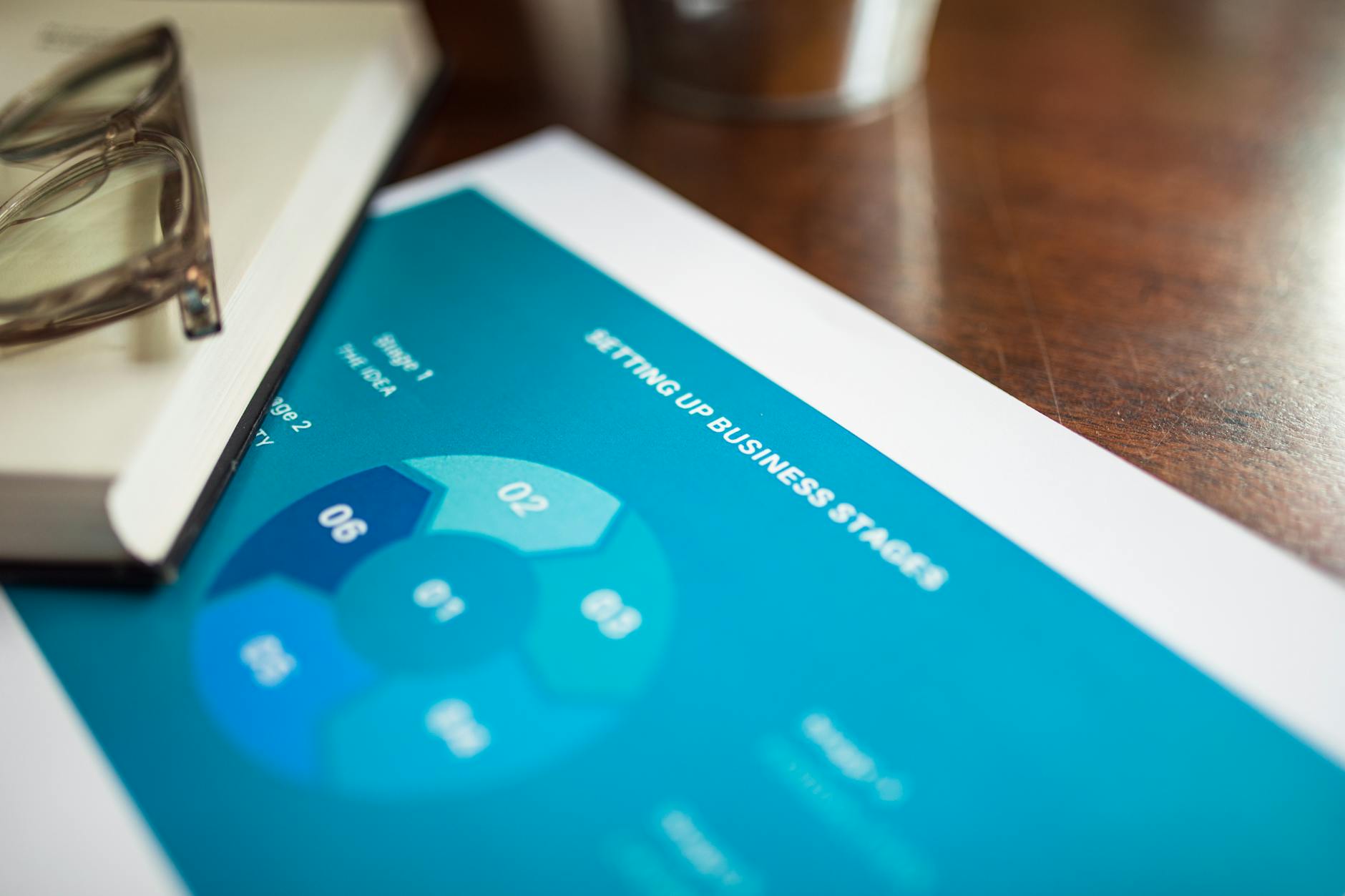 Financial growth chart with upward trending line displayed on computer screen