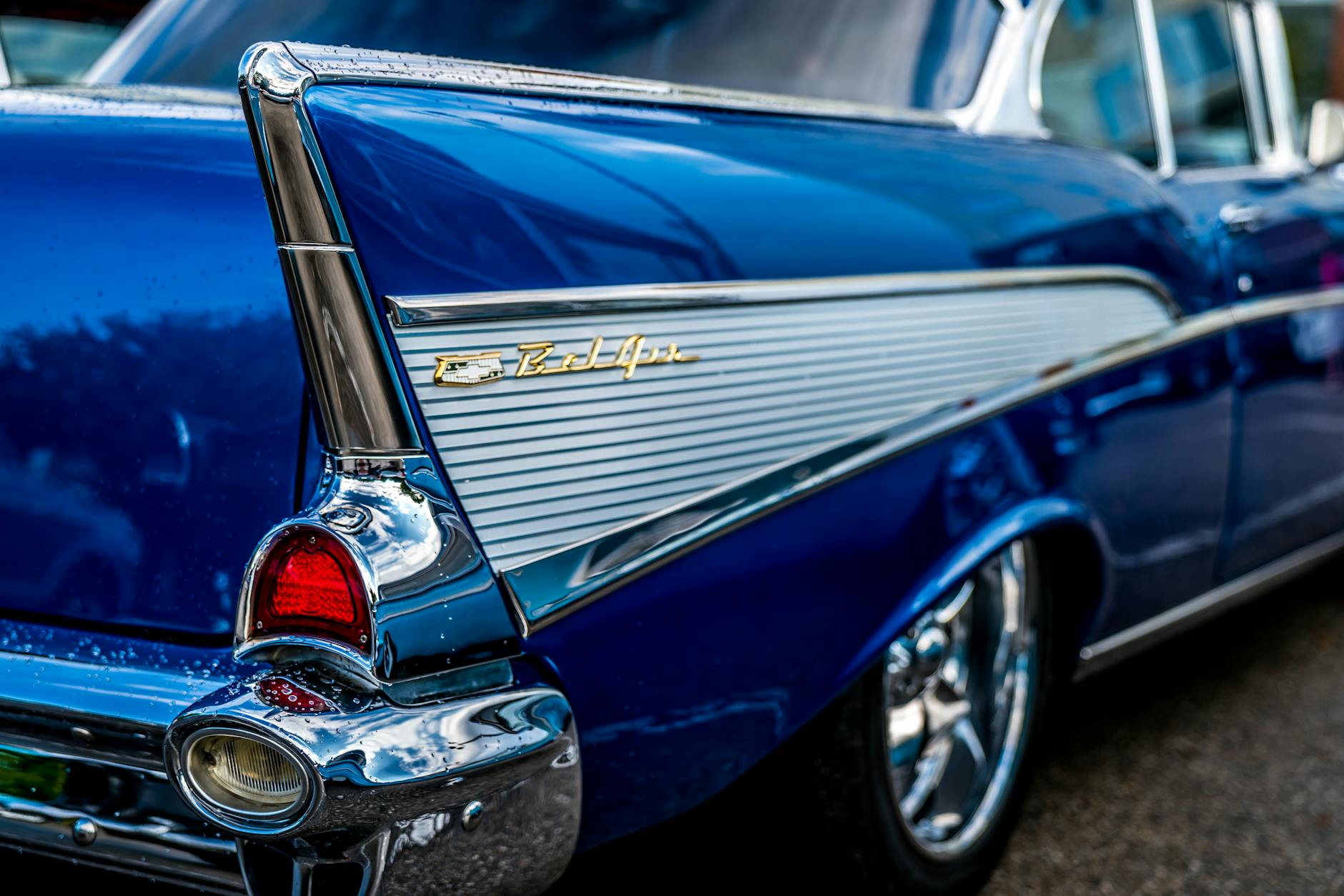 Beautifully restored vintage automobile showcasing quality restoration work