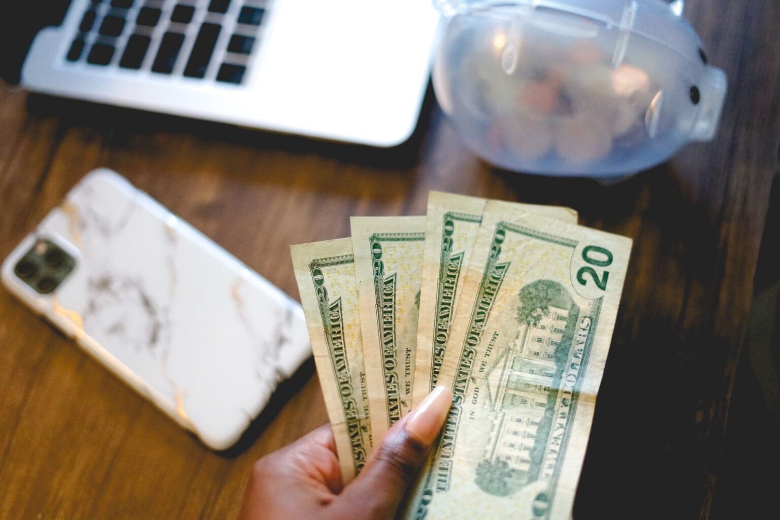 A bank desk with financial documents representing CD investment planning