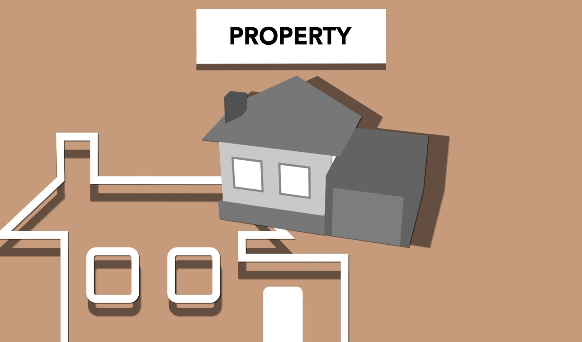 Financial charts and documents representing real estate investment analysis