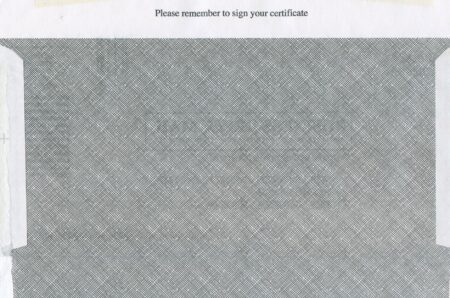 Close-up of a financial bond document representing fixed-income investment instruments