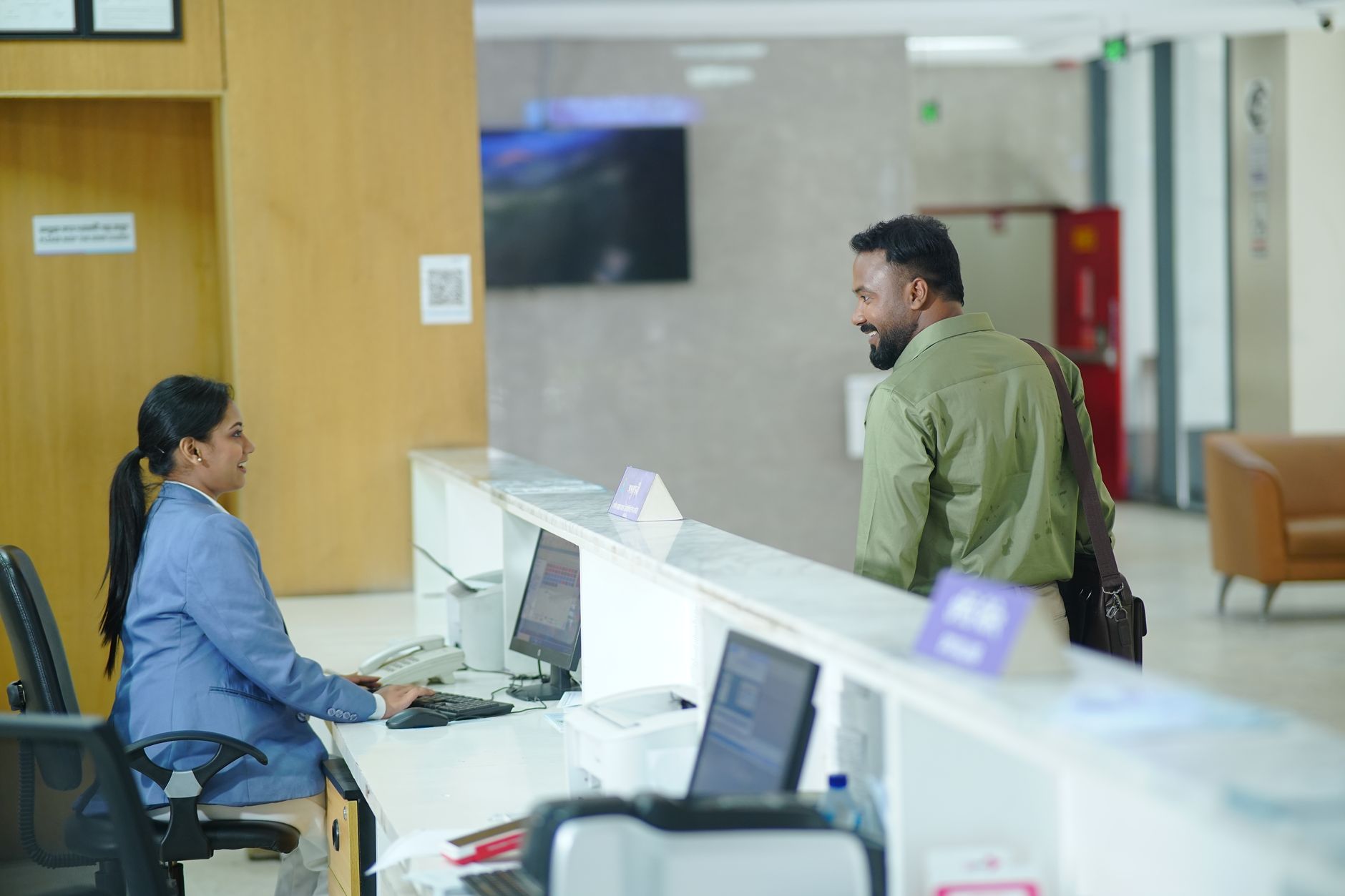 Professional office environment representing pension fund portfolio management and allocation decisions