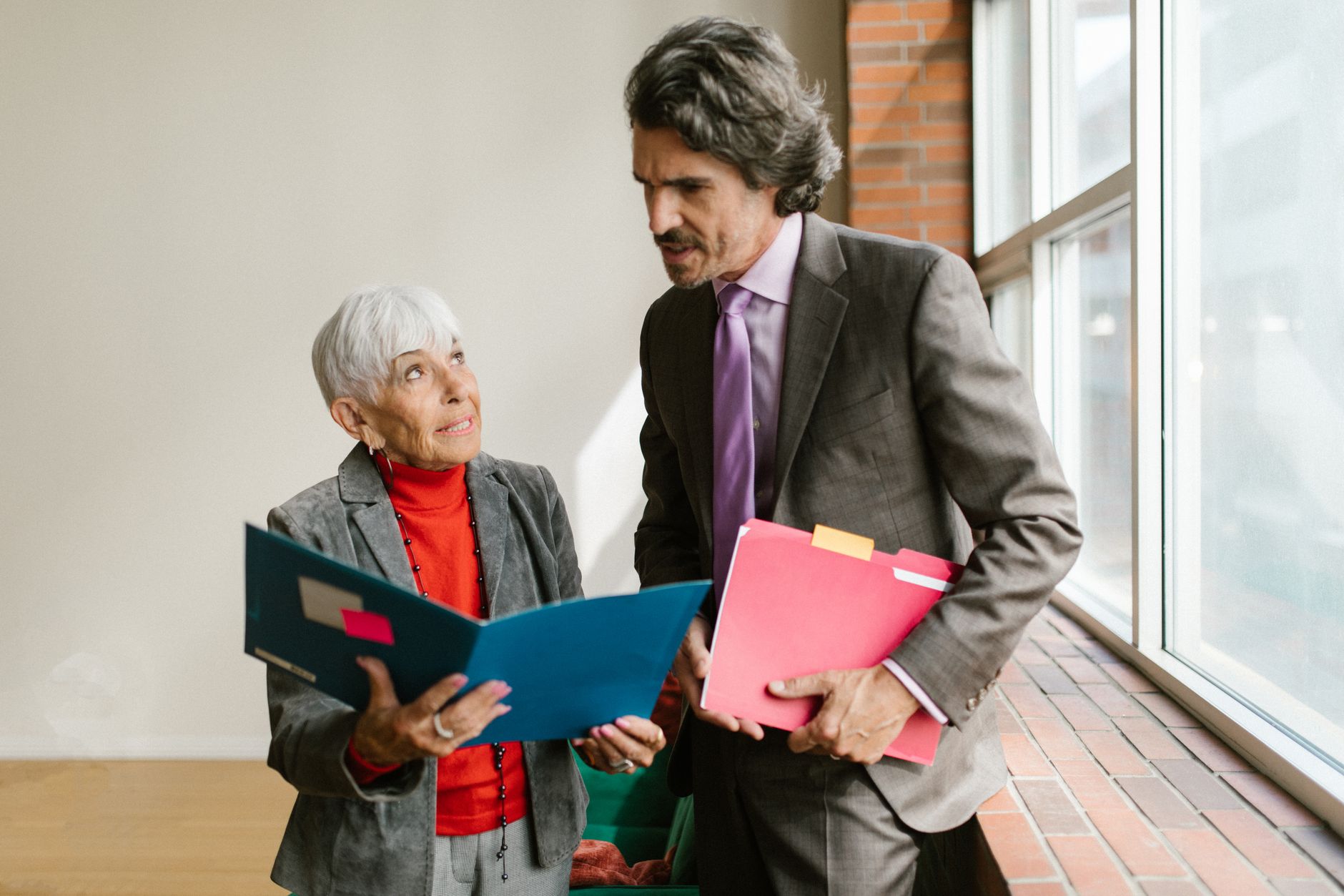 Institutional investors reviewing liability-driven portfolio allocations