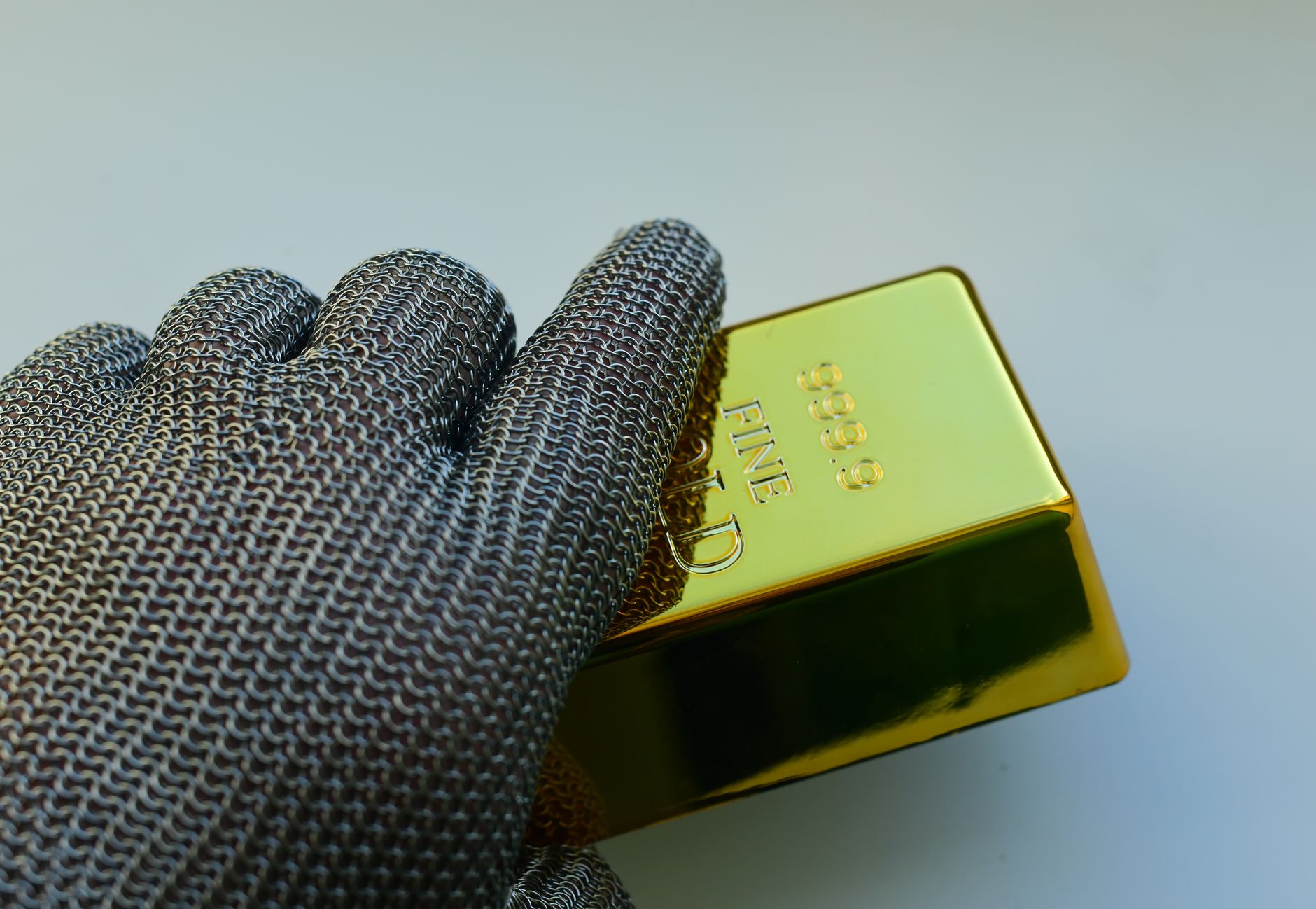 Stacked gold bars representing hard asset commodity investment
