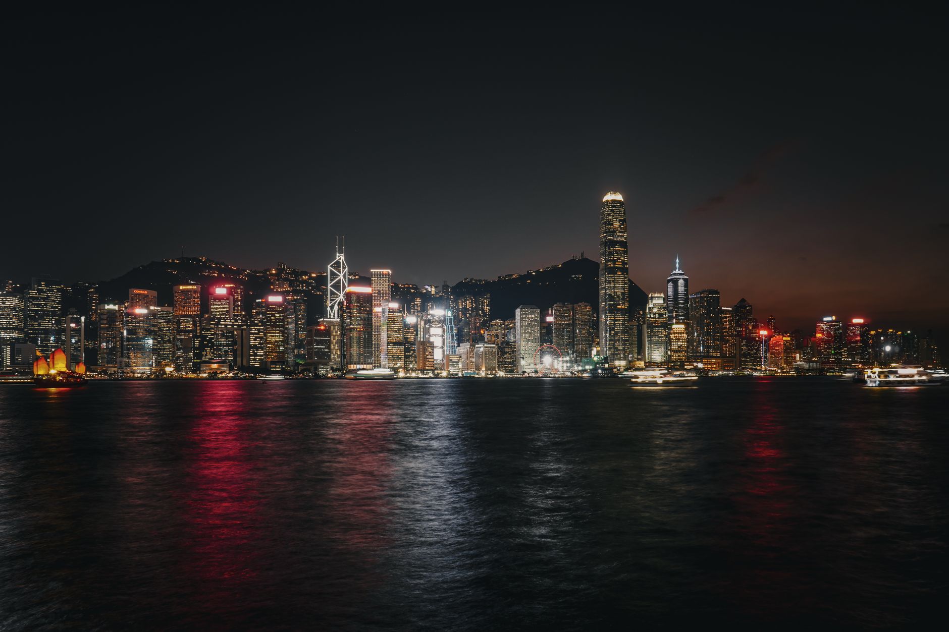 Urban skyline of a major emerging market financial hub