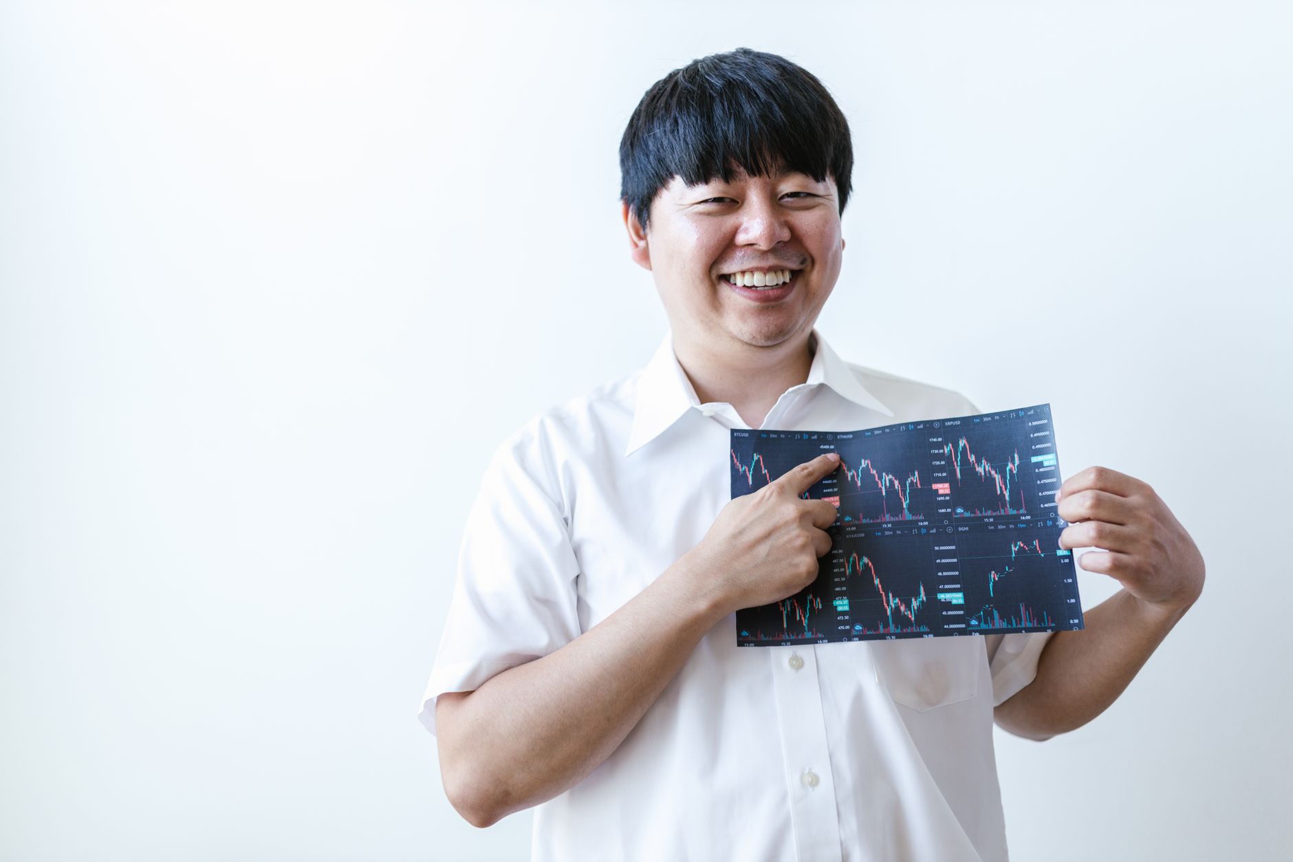 Income-focused investor reviewing fixed income portfolio allocation documents at a desk
