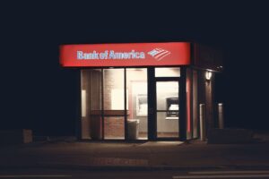 Specialty Finance BDCs Quietly Capture Yield Amid Bank Pullback Exterior of a traditional bank building representing institutional lending